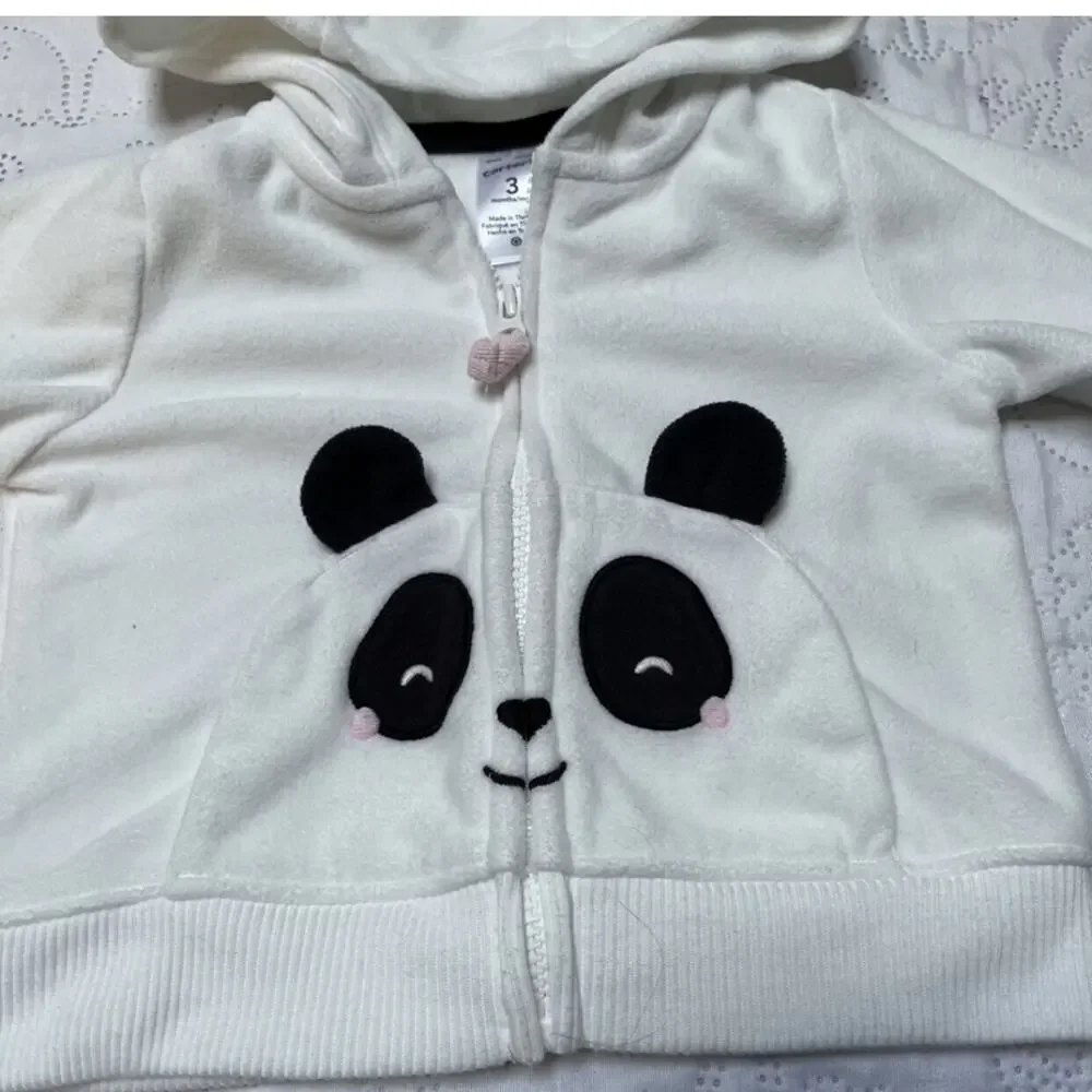 Carter's Koala Face Fleece Sweatshirt Size 3m